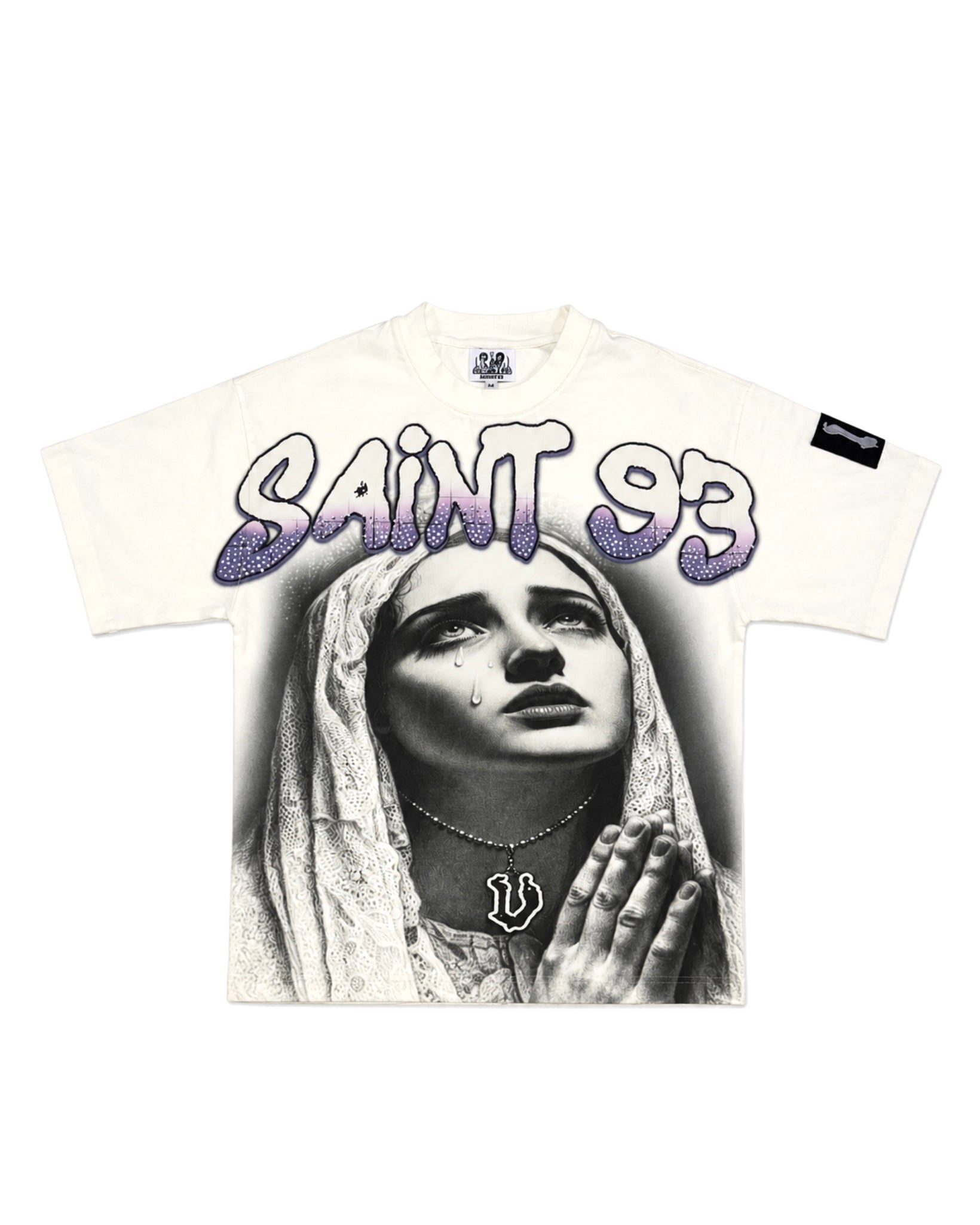 Tシャツ(半袖+袖なし) Rosary moon - rosary moon  ArmRibbon T ROSARY TEE
