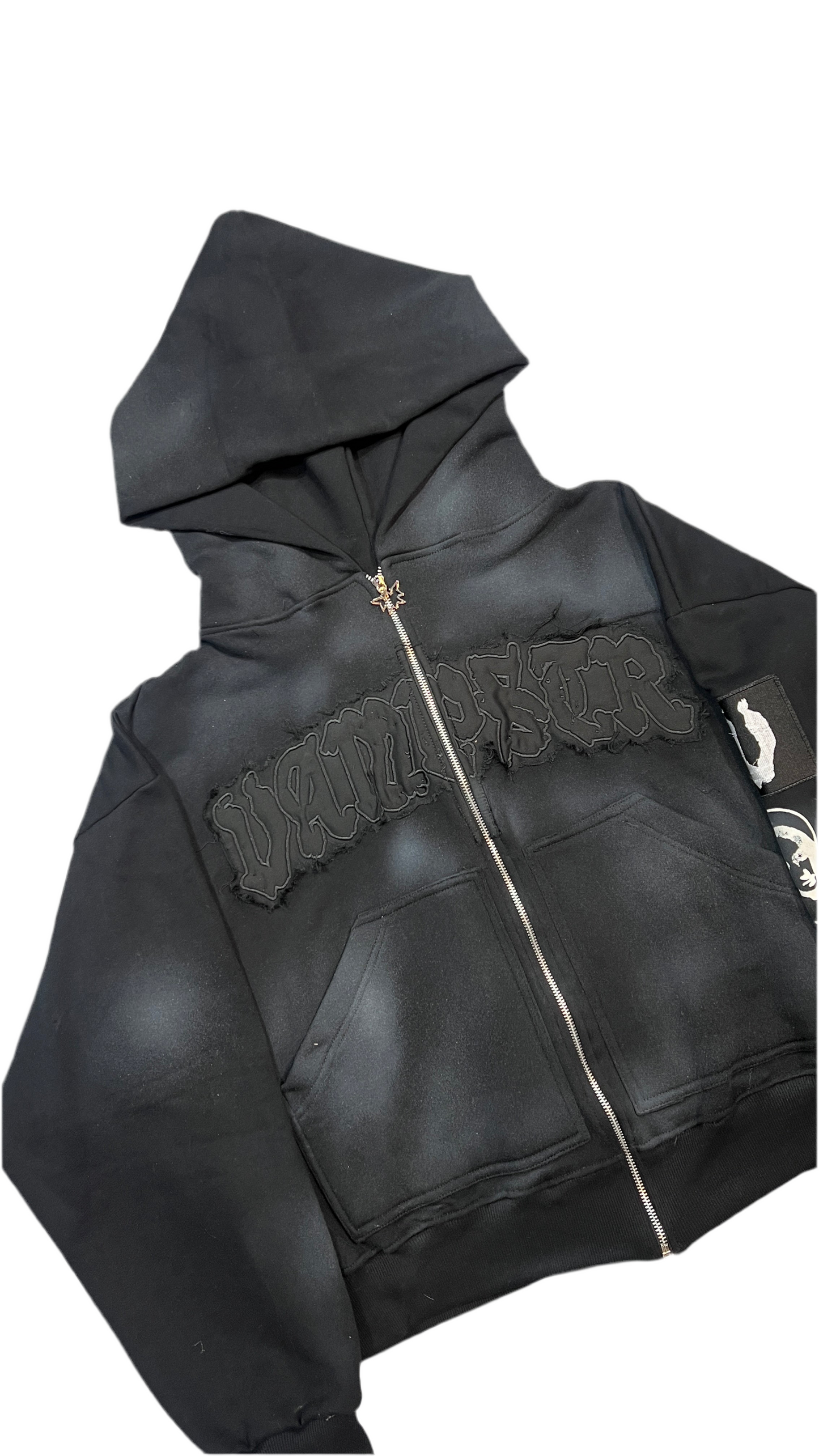 BLACK MOMMAS BABY ZIP UP