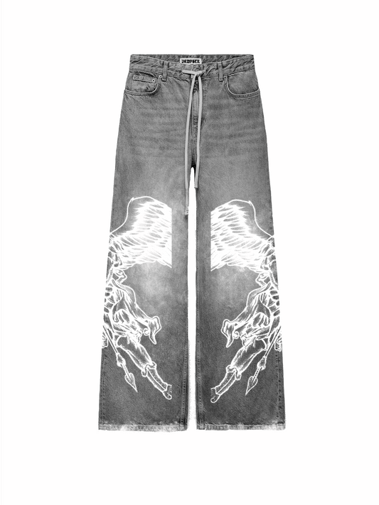 GREY ARCHANGEL MICHAEL JEANS