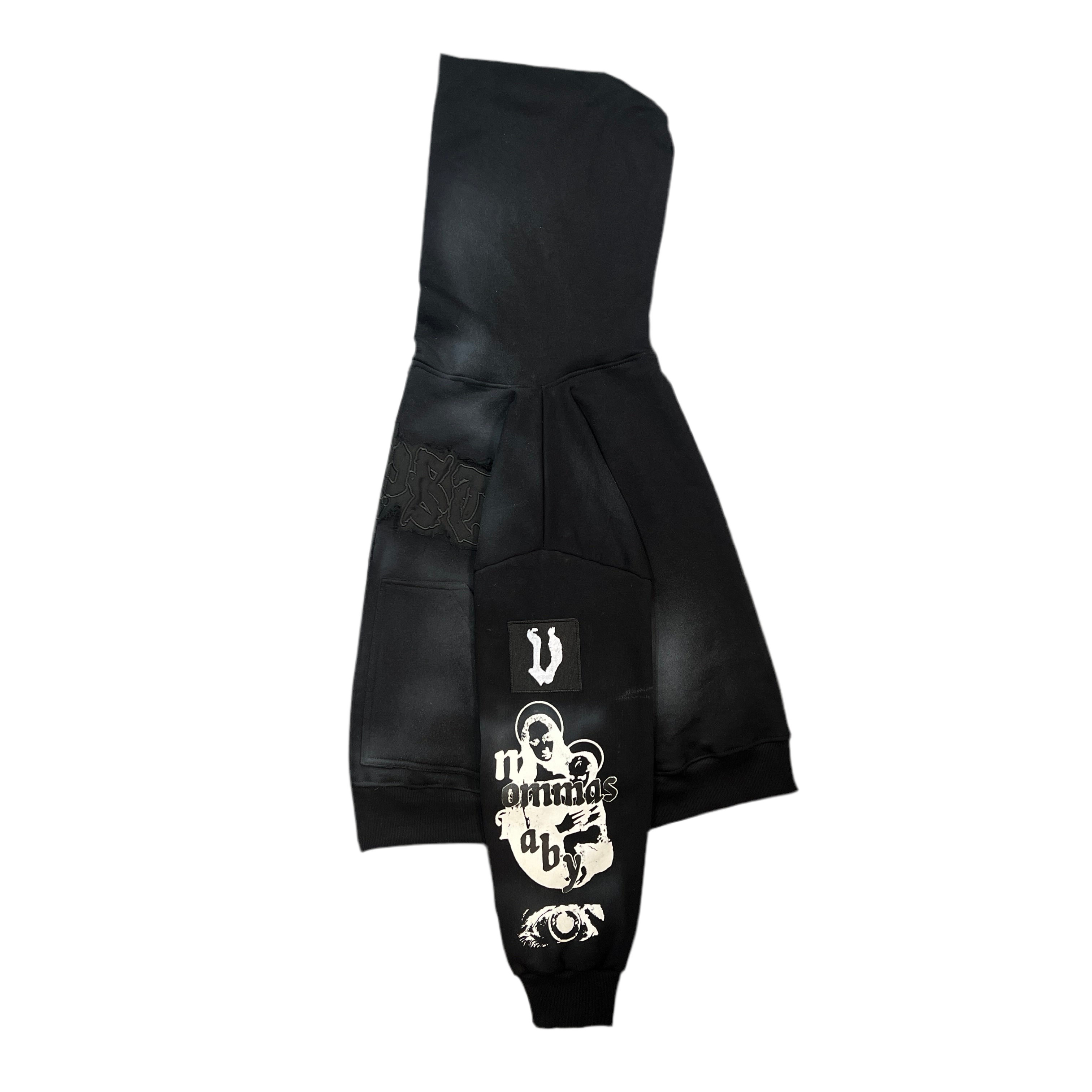 BLACK MOMMAS BABY ZIP UP