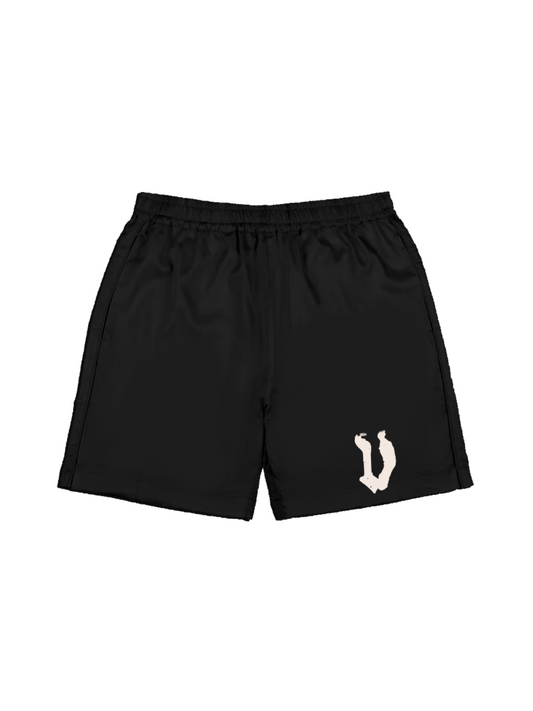 BLACK LOGO SHORT