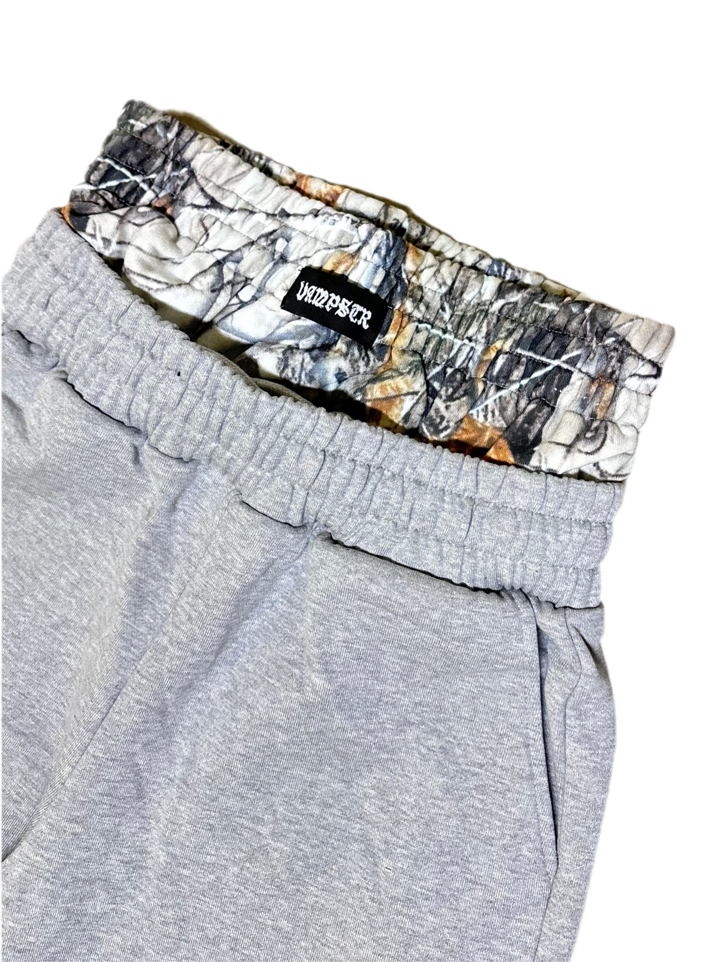 GRAY ANGEL DOUBLE WAIST SWEAT