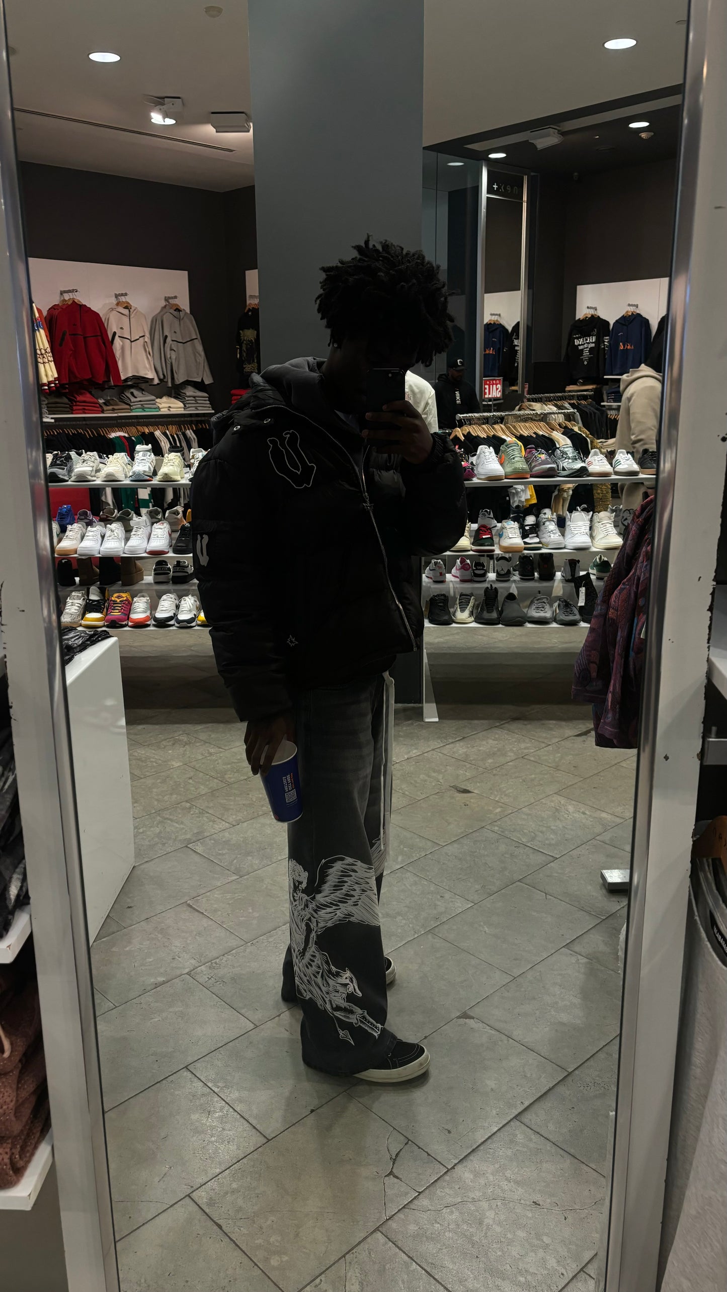 GREY ARCHANGEL MICHAEL JEANS
