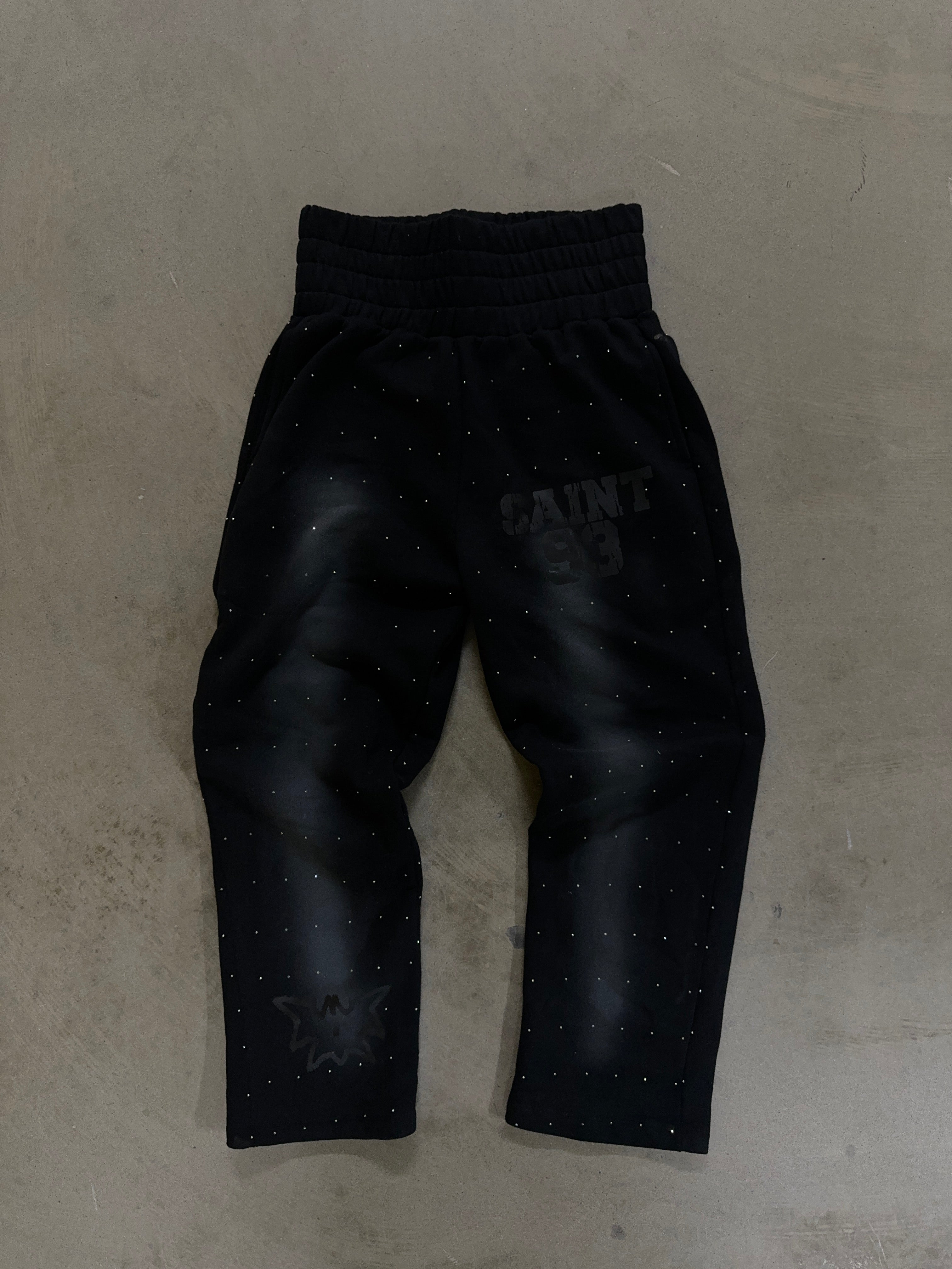 SAINT 93 RHINESTONE JOGGERS