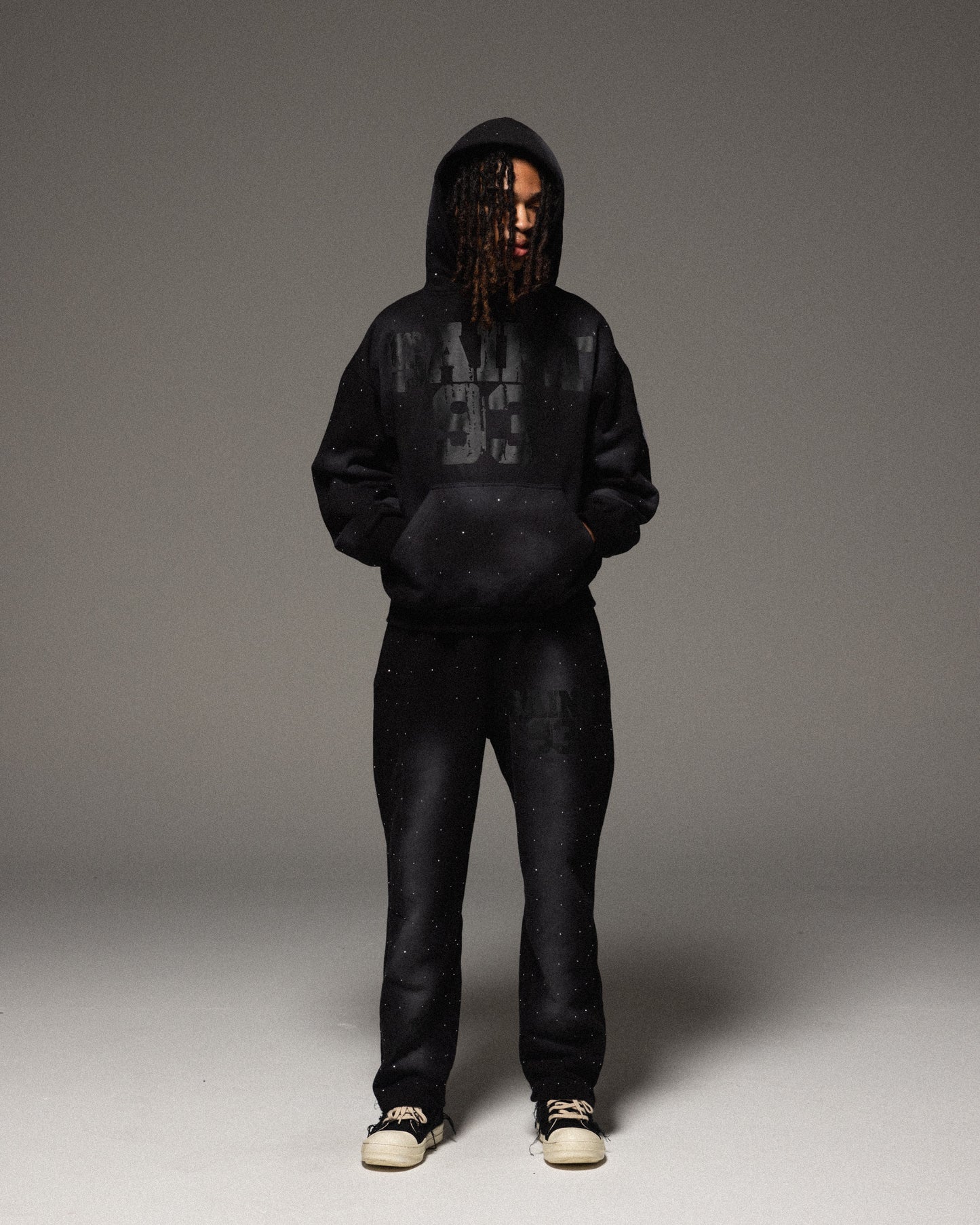 SAINT 93 RHINESTONE JOGGERS