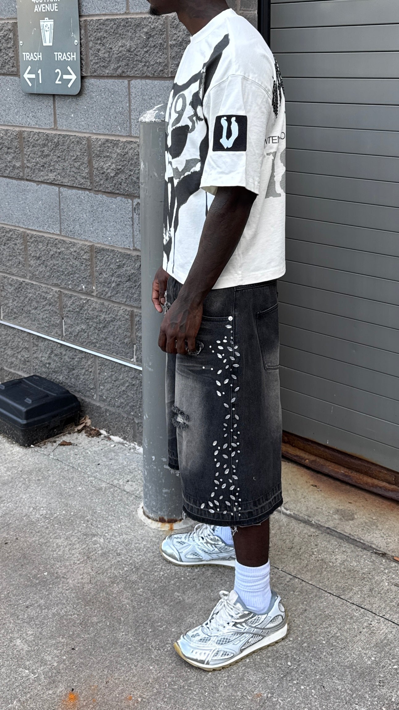ST93 DENIM JORTS