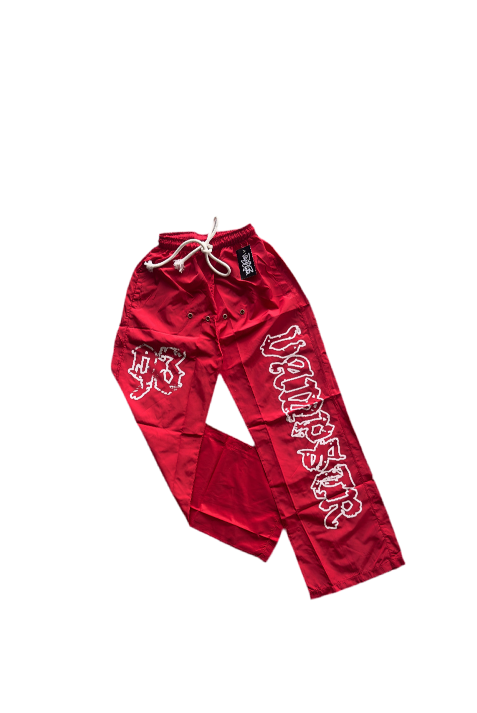 RED 93 NYLON PANTS