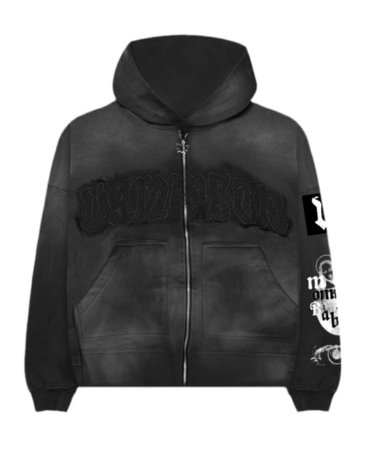 BLACK MOMMAS BABY ZIP UP