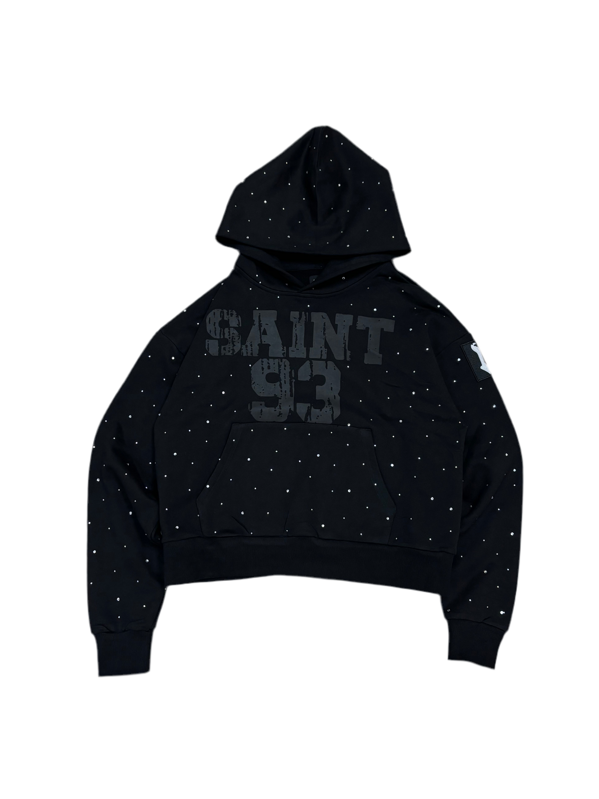 SAINT 93 RHINESTONE HOODIE – VAMPSTR