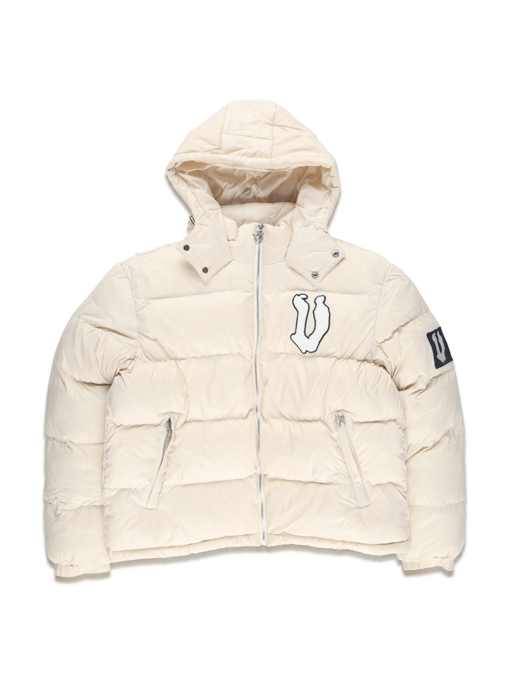 VAMPSTR CREAM PUFFER COAT