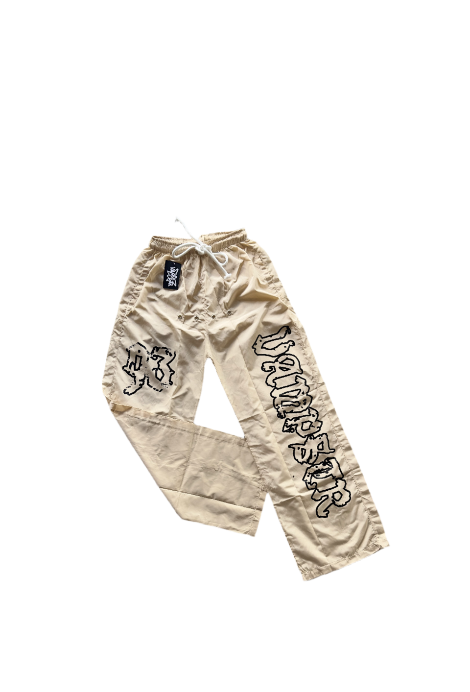 CREAM 93 NYLON PANTS