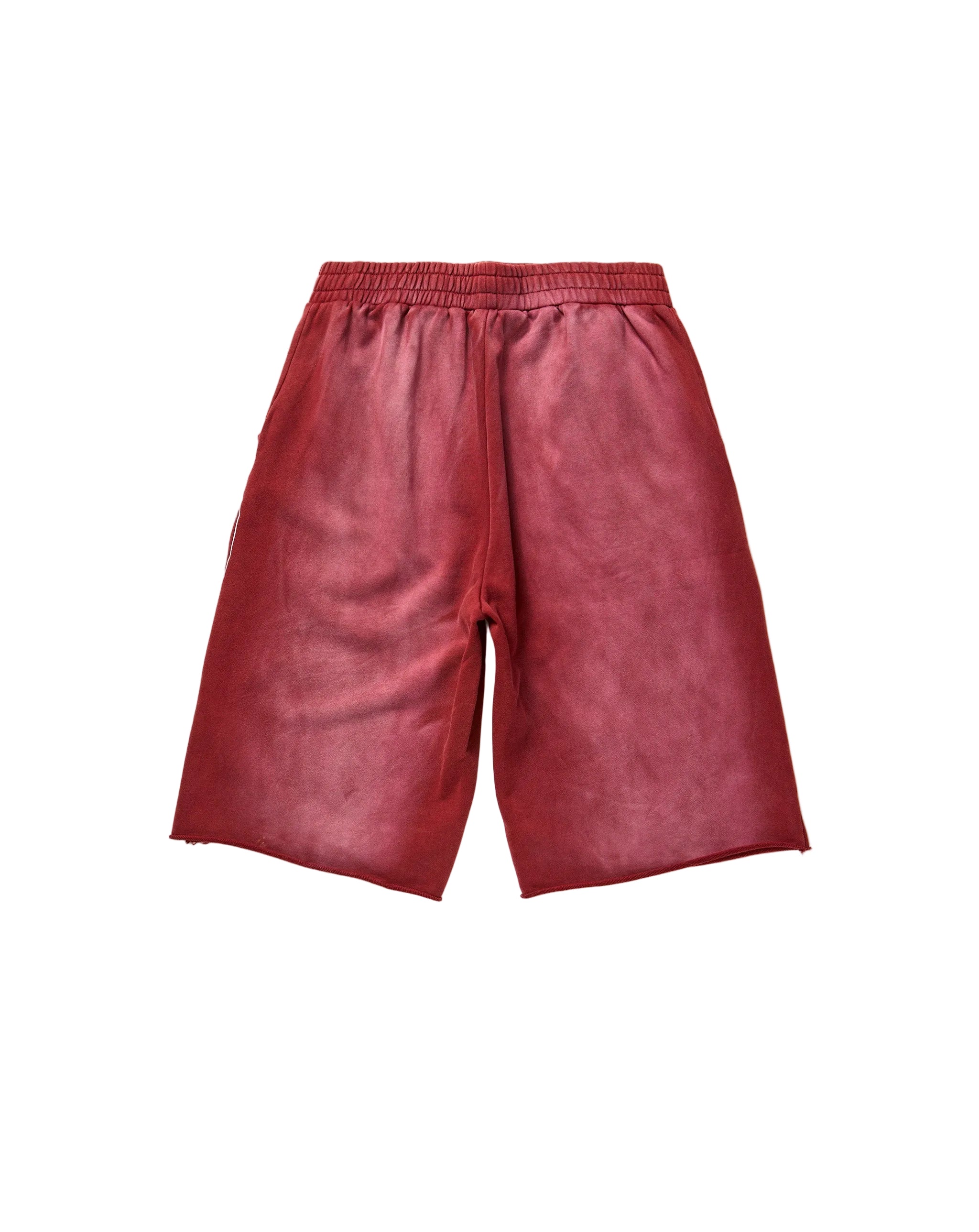 ASH RED SWEATSHORT